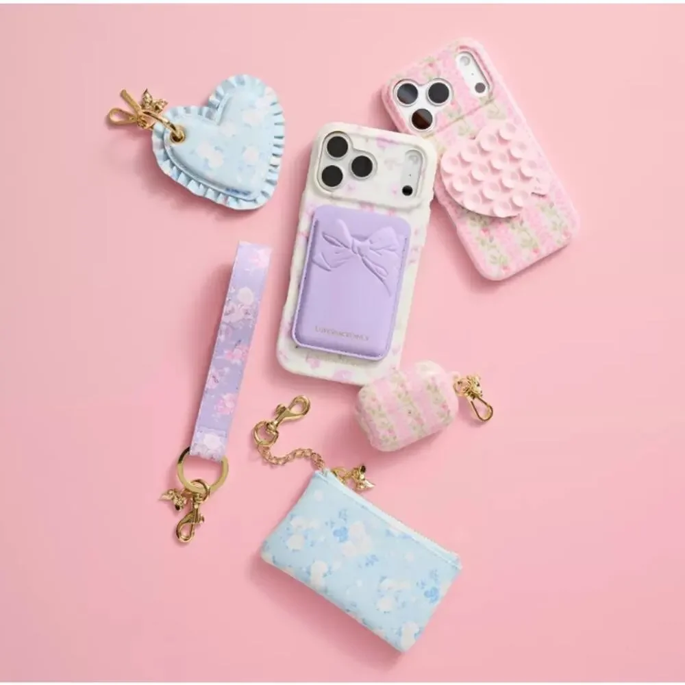 LoveShackFancy x Target – Case-Mate Ribbon Rosa Flora iPhone 17 Pro Case MagSafe